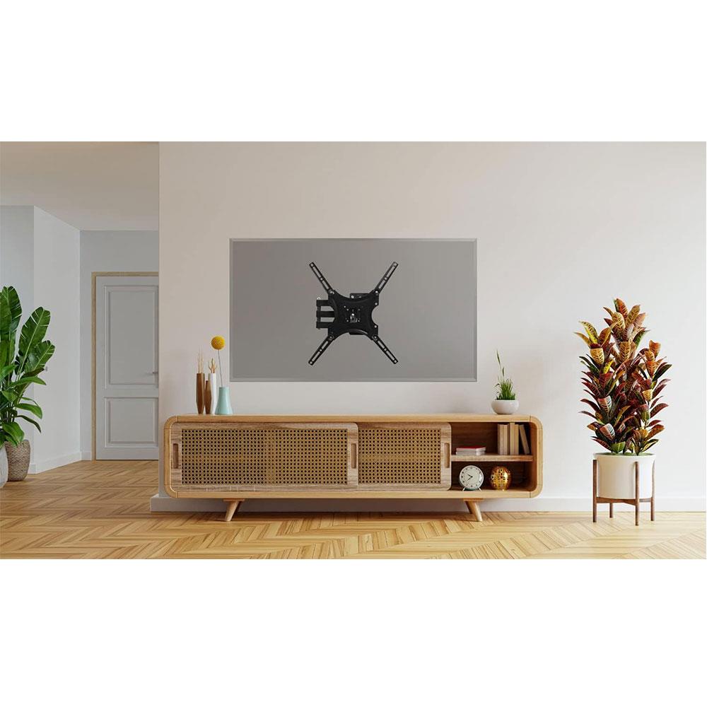 TV Wall Mount Bracket For 14-55 Inch LED LCD Plasma Flat And Curved TV's - Black
