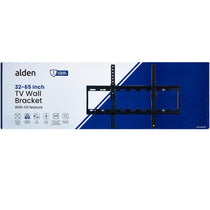 TV Wall Mount Bracket For 32-65 Inch LED LCD Plasma Flat And Curved TV's - Black