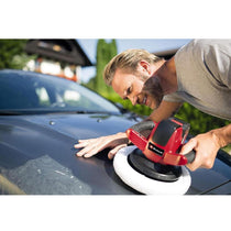Einhell CE-CB 18/254 Li-Solo Power X-Change 18V Cordless Car Polisher And Buffer Body Only - Red/Black