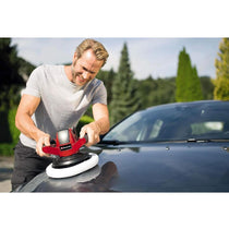 Einhell CE-CB 18/254 Li-Solo Power X-Change 18V Cordless Car Polisher And Buffer Body Only - Red/Black