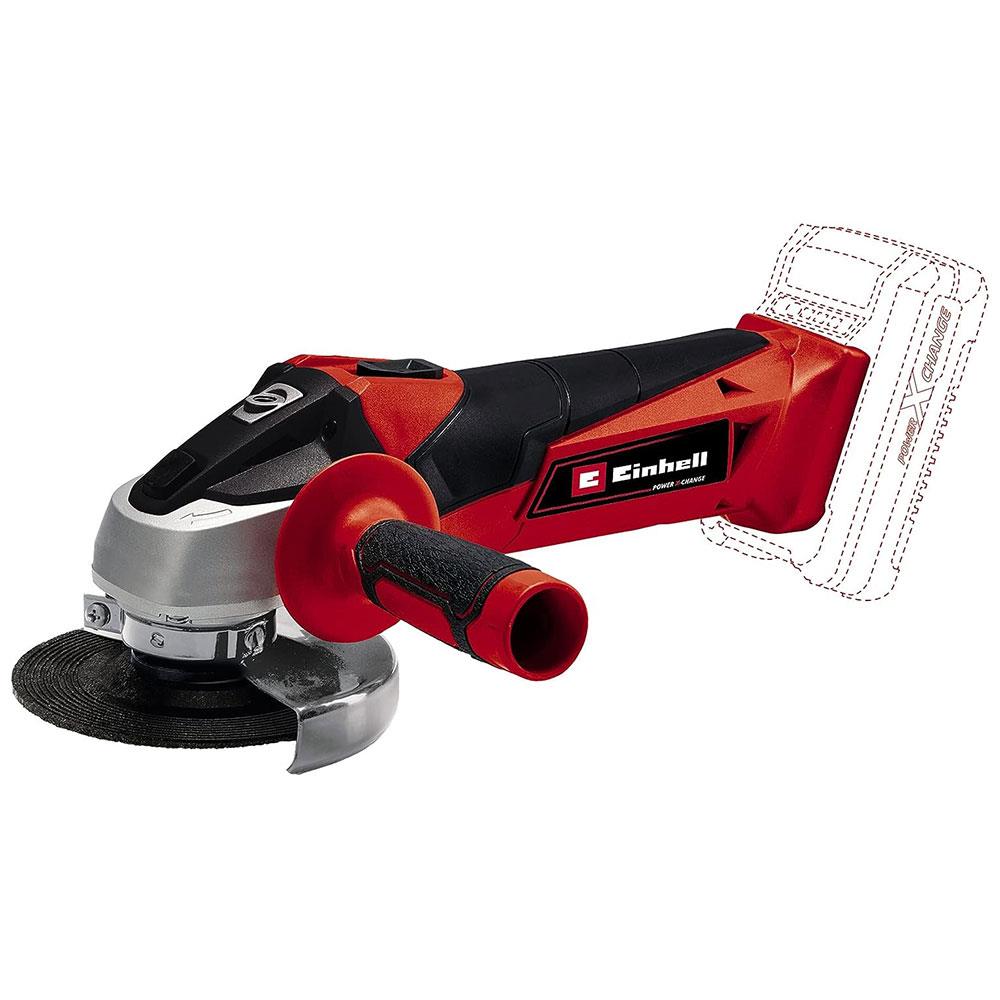 Einhell TC-AG 18/115 Li-Solo Cordless Angle Grinder 115mm Body Only - Red/Black Main image