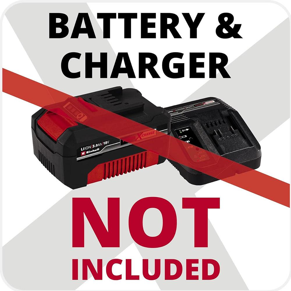 Einhell TC-AG 18/115 Li-Solo Cordless Angle Grinder 115mm Body Only - Red/Black