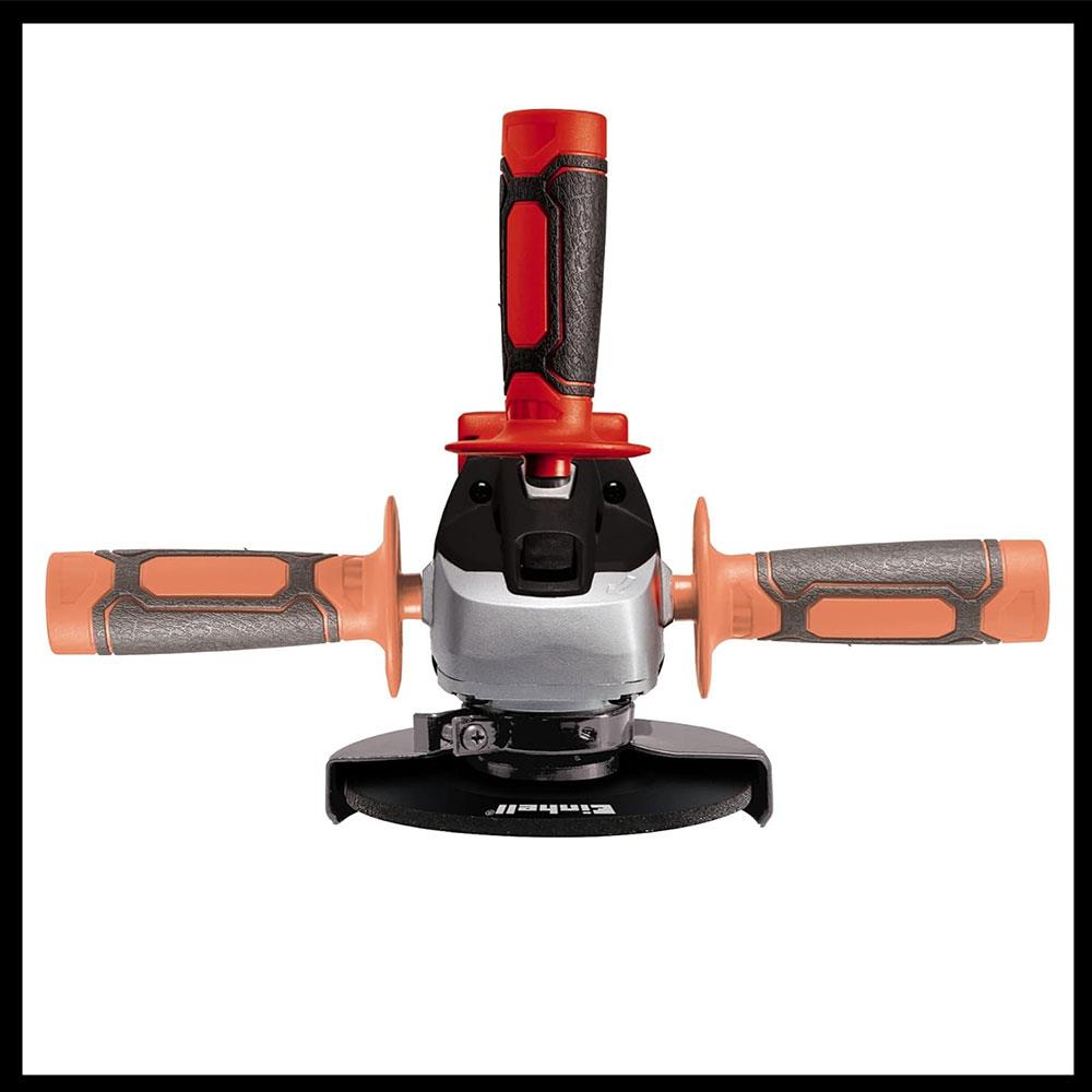 Einhell TC-AG 18/115 Li-Solo Cordless Angle Grinder 115mm Body Only - Red/Black