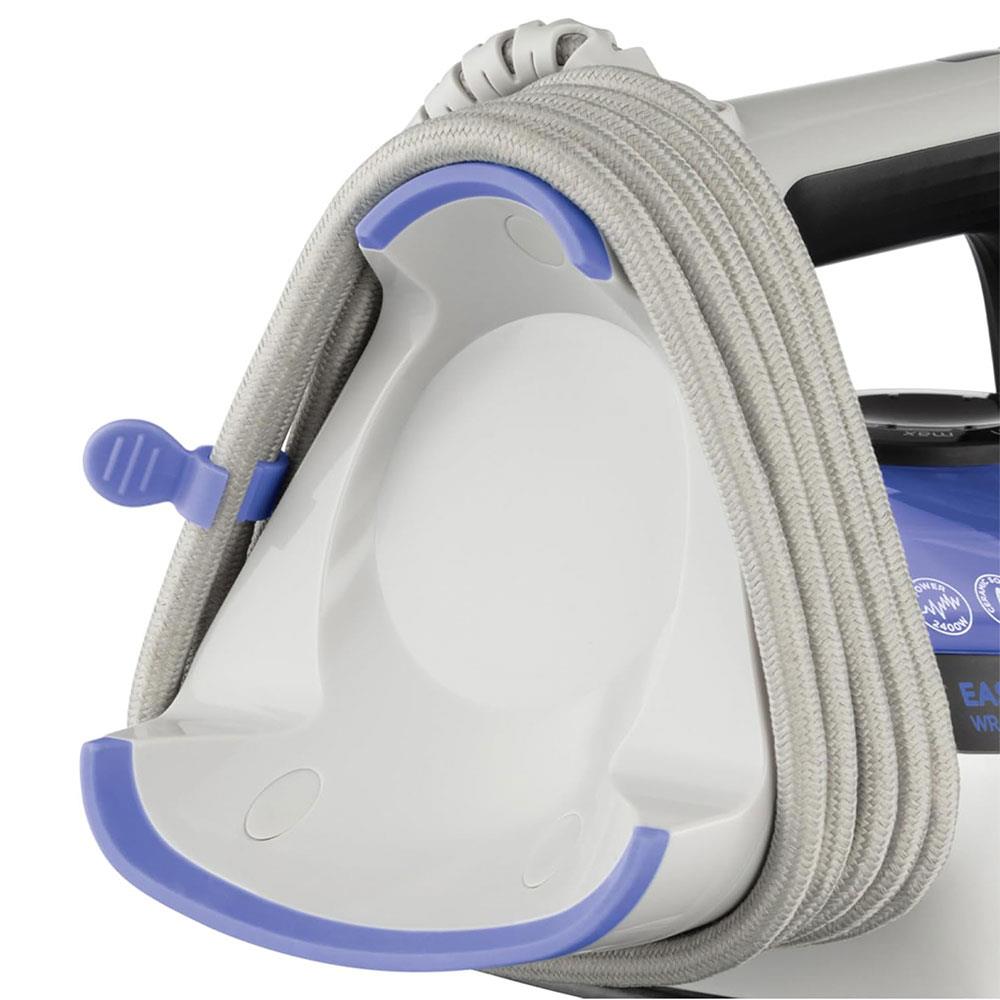 Russell Hobbs Easy Store Pro Wrap And Clip Steam Iron 2400W 320ml Water Tank - Blue/White/Black
