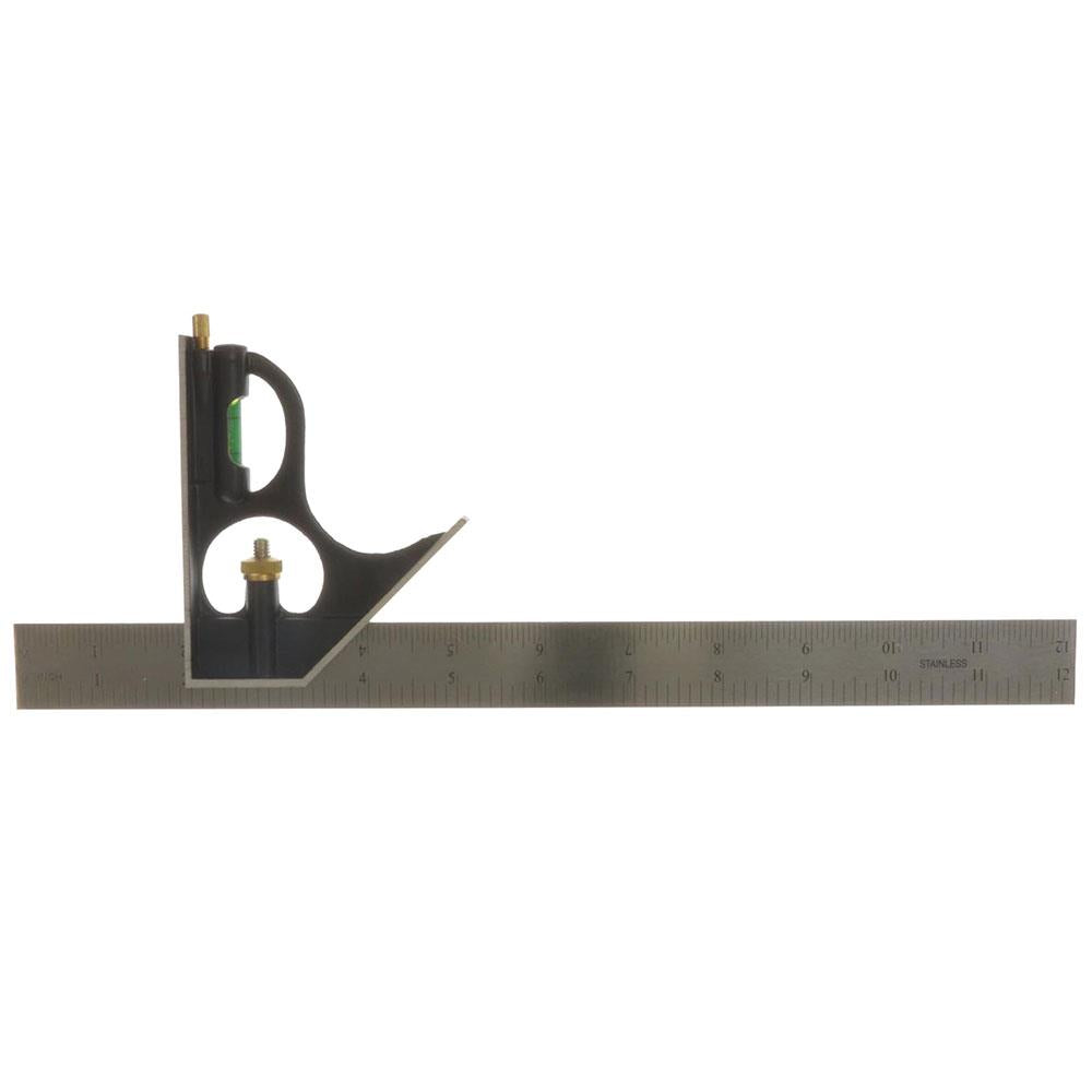 Blue Spot Tools Combination Square 300mm (12 Inch) Stainless Steel - Blue Main image