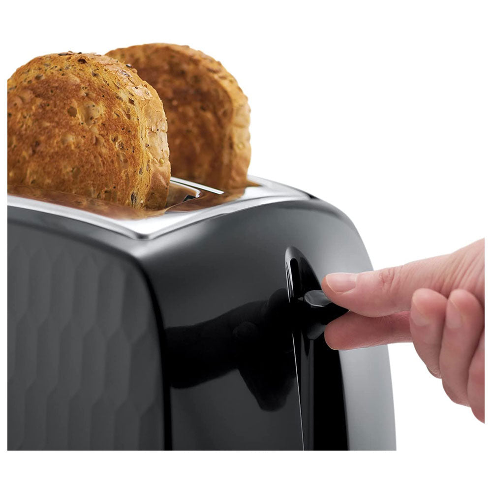 Russell Hobbs Contemporary Honeycomb 2 Slice Toaster 850 W - Black Secondary image