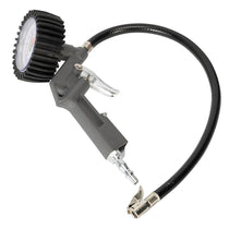 Sealey Tyre Inflator With Gauge 0-12 Bar Range 1/4 Inch BSP - Black