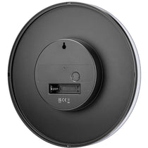 Braun Classic Analogue Wall Clock With Silent Sweep Movement - Black