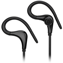 Groov-e Sport Clips Ultra Light Wireless Bluetooth Earphones Built-In-Mic - Black