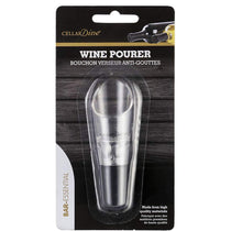 Cellardine Wine Pourer Non Drip High Quality Acrylic And Rubber - Translucent