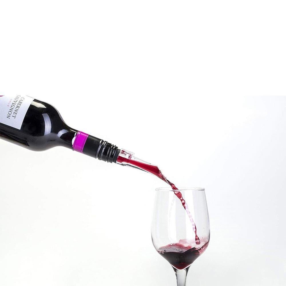 Cellardine Rouge 02 By The Glass Wine Breather - Transparent