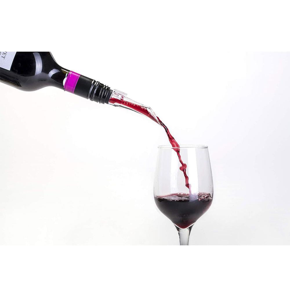 Cellardine Rouge 02 By The Glass Wine Breather - Transparent