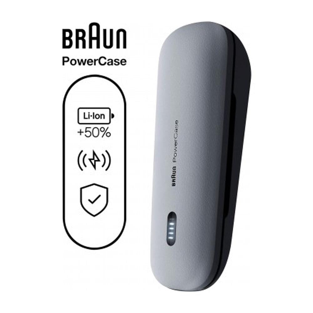 Braun Series 9 And 8 PowerCase Electric Shaver Charging Case - Grey