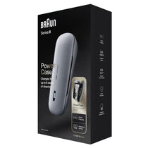 Braun Series 9 And 8 PowerCase Electric Shaver Charging Case - Grey