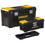 Stanley Essential Tool Box With Metal Latches 32cm (12.1/2in) And 48cm (19in) 2 Pack - Yellow/Black
