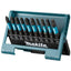 Makita Impact Black Screwdriver Bit Set Pozi 50mm With Magnetic Bit Holder - 10 Piece
