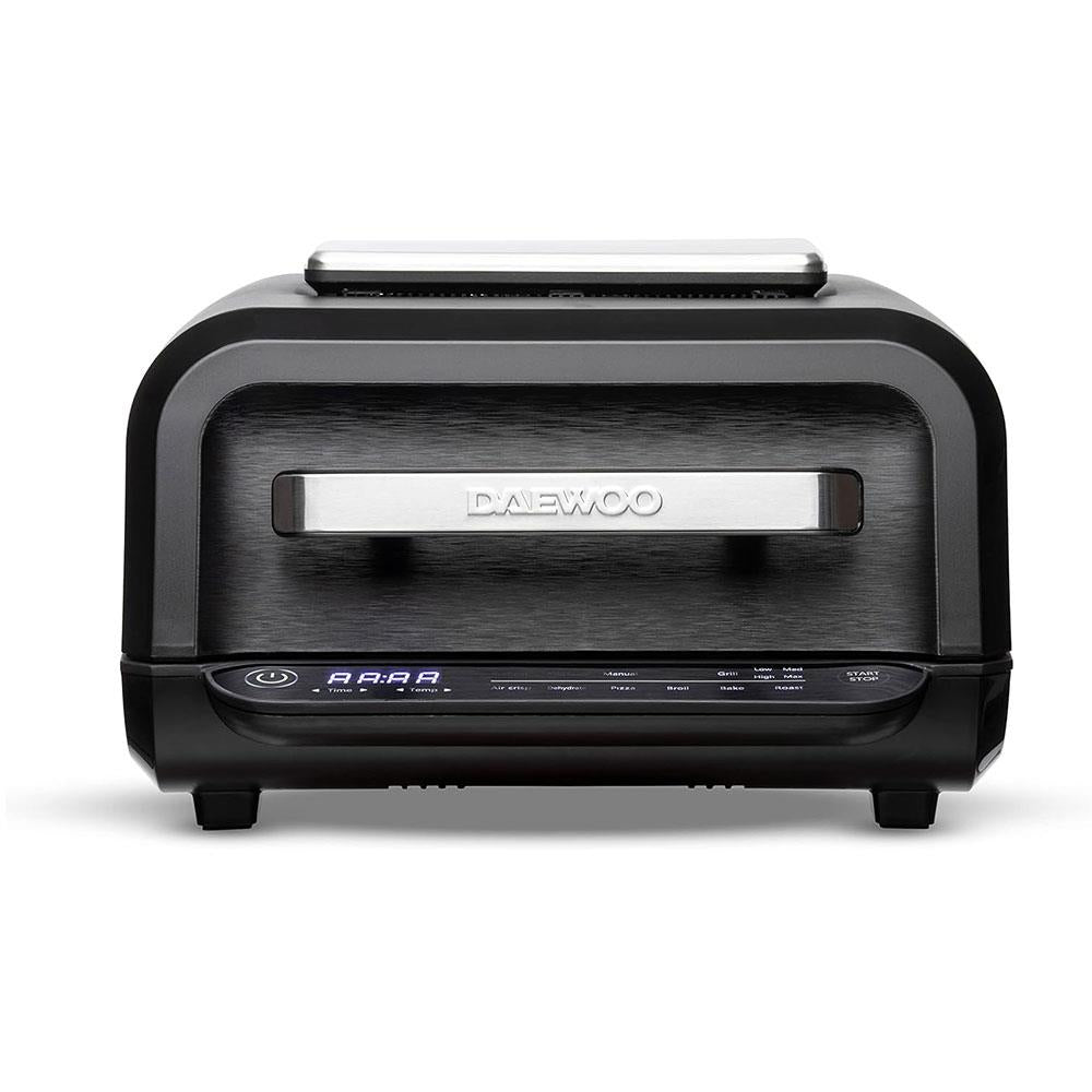 Daewoo 8-In-1 Combination Digital Health Grill And Air Fryer 4 Litres - Black