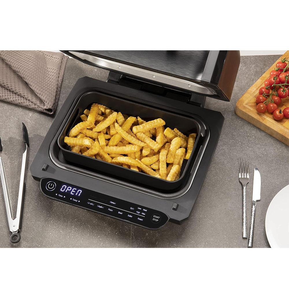 Daewoo 8-In-1 Combination Digital Health Grill And Air Fryer 4 Litres - Black