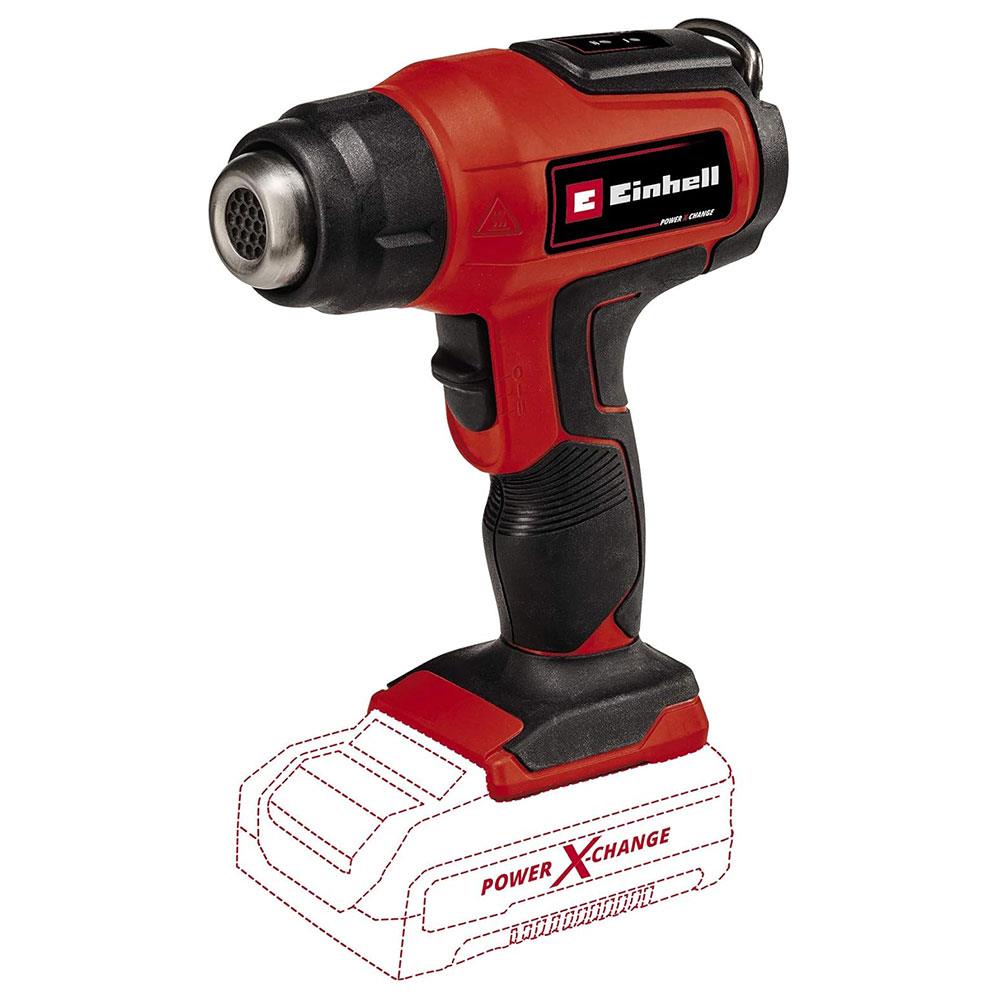 Einhell TE-HA 18 Li - Solo Power X-Change 18V Cordless Hot Air Gun Bare Unit - Red/Black