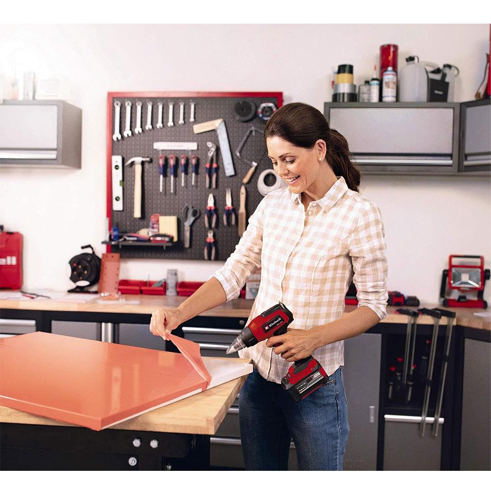 Einhell TE-HA 18 Li - Solo Power X-Change 18V Cordless Hot Air Gun Bare Unit - Red/Black