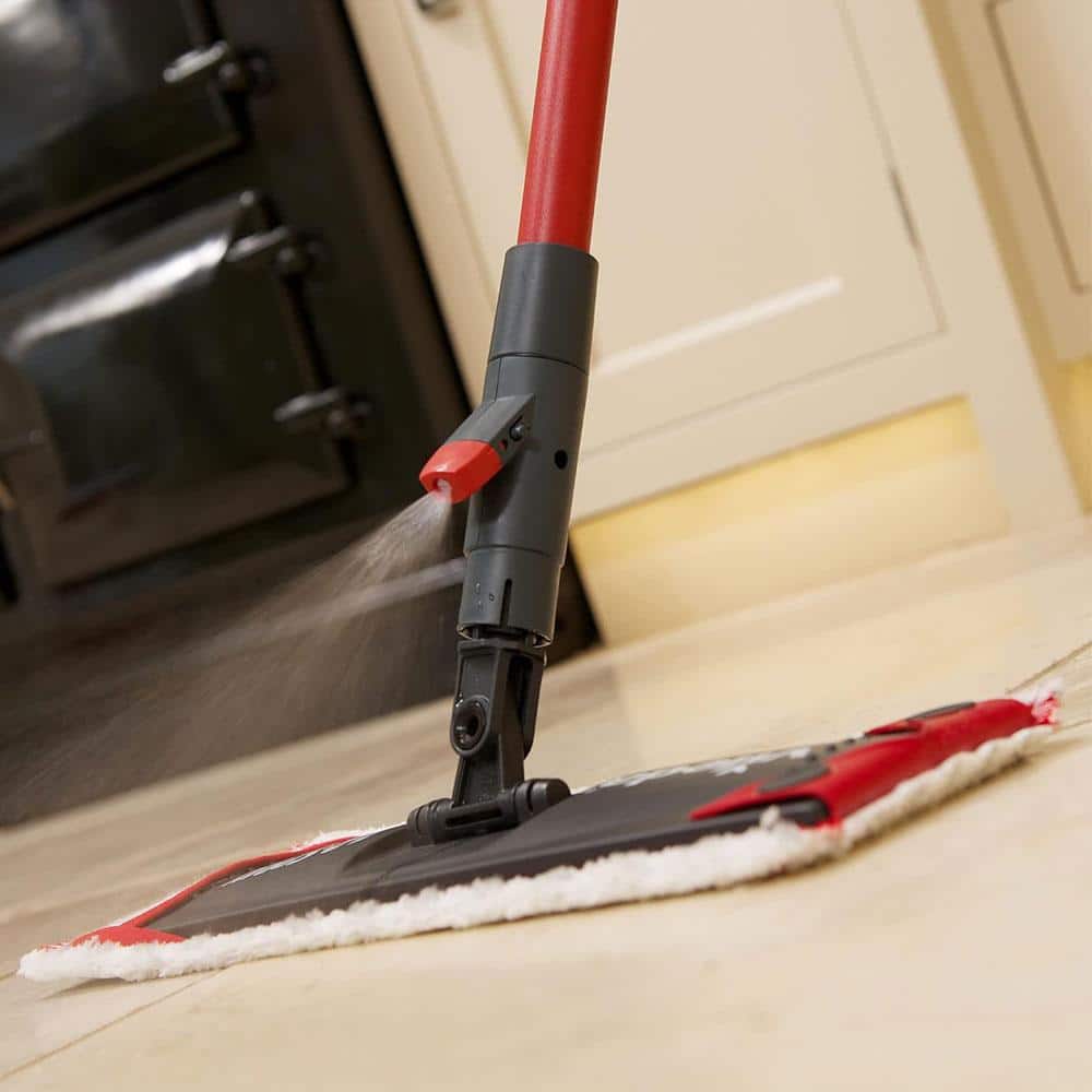 Vileda 1-2 Spray Microfibre Flat Spray Mop System - Multicolour