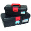 Hilka Hobby Tool Box 16 Inch And 12 Inch Twin Pack Set - Black