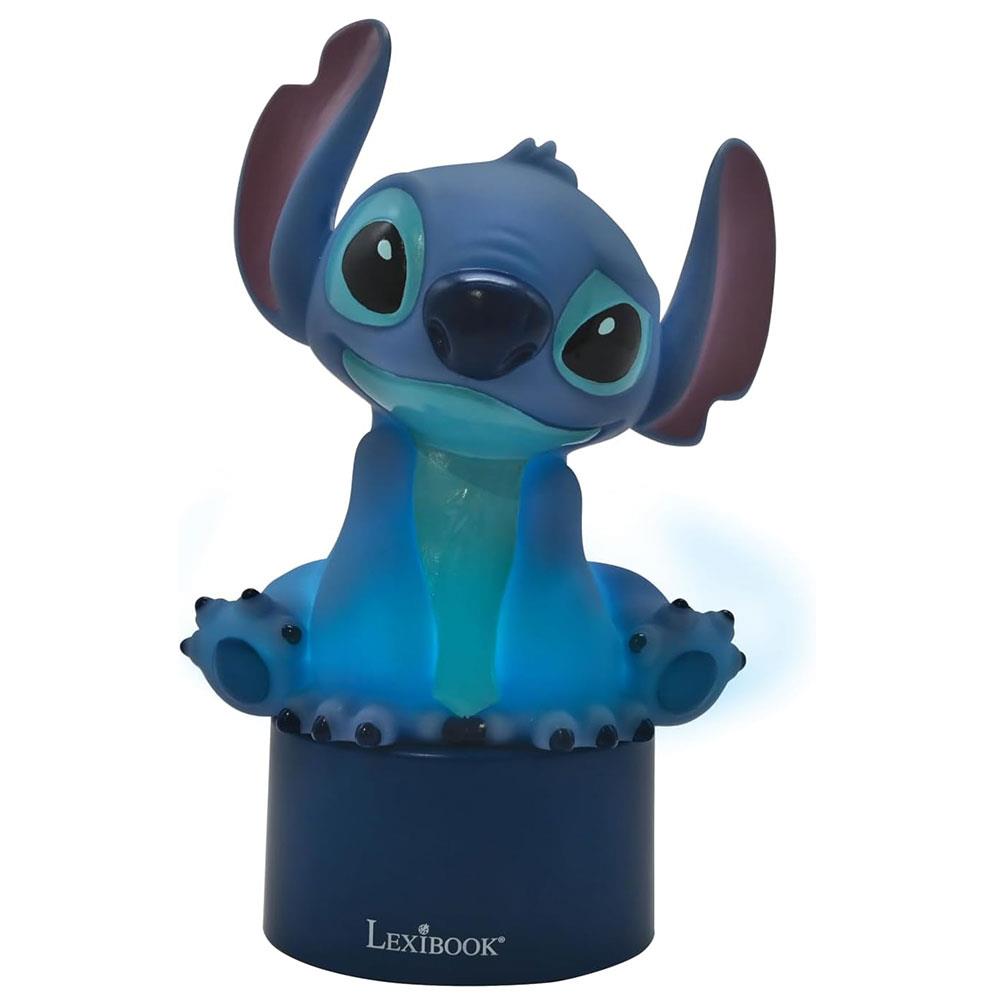Lexibook Disney Stitch Nightlight With Speaker Colour Change Soft Light - Multicolour