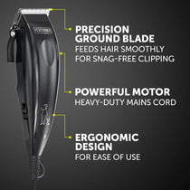 Wahl Performer Corded Pet Clipper Pets Grooming Full Coat Dog Grooming Kit - Black