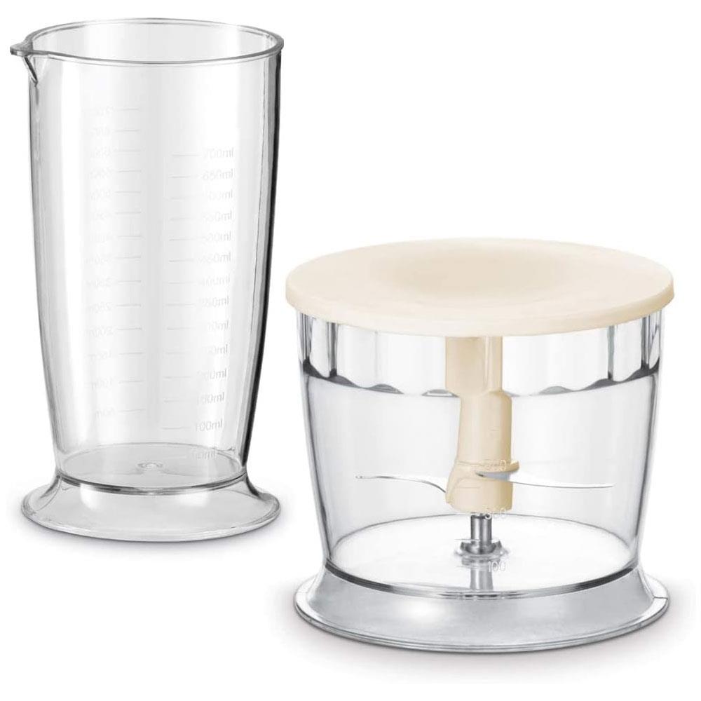 Russell Hobbs Emma Bridgewater 3-In-1 Hand Blender With Hand Whisk And Mini Chopper Attachments 500W - Polka Dot