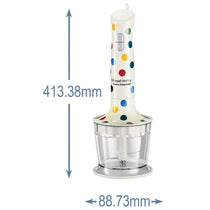 Russell Hobbs Emma Bridgewater 3-In-1 Hand Blender With Hand Whisk And Mini Chopper Attachments 500W - Polka Dot