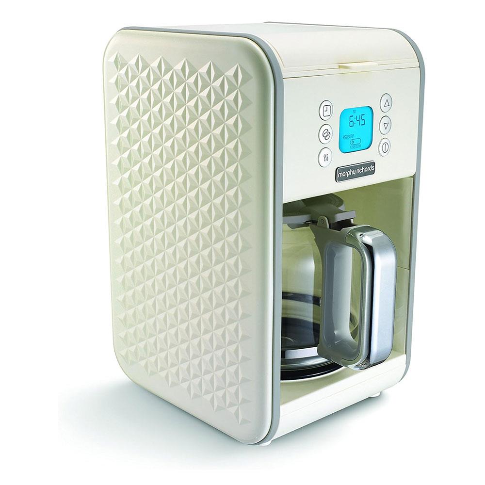 Morphy Richards Vector Pour Over Filter Coffee Machine 900W 1.8 Litres - Cream Main image