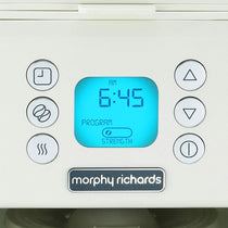 Morphy Richards Vector Pour Over Filter Coffee Machine 900W 1.8 Litres - Cream