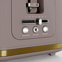 Morphy Richards Signature Opulent 4 Slice Toaster Stainless Steel 1750W - Gold