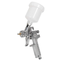 Sealey Gravity Feed Touch-Up Spray Gun 1mm Set-Up - Silver
