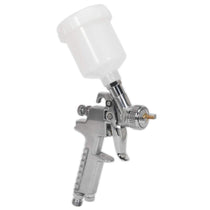 Sealey Gravity Feed Touch-Up Spray Gun 1mm Set-Up - Silver
