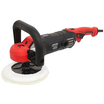 Sealey Sander/Polisher Variable Speed 180mm 1400W 230V - Red/Black