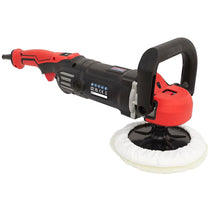 Sealey Sander/Polisher Variable Speed 180mm 1400W 230V - Red/Black