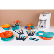 Tommee Tippee Big Kids 1st Cutlery Set Stainless Steel Rounded Edges Chunky Handles 12m+ - Multicolour