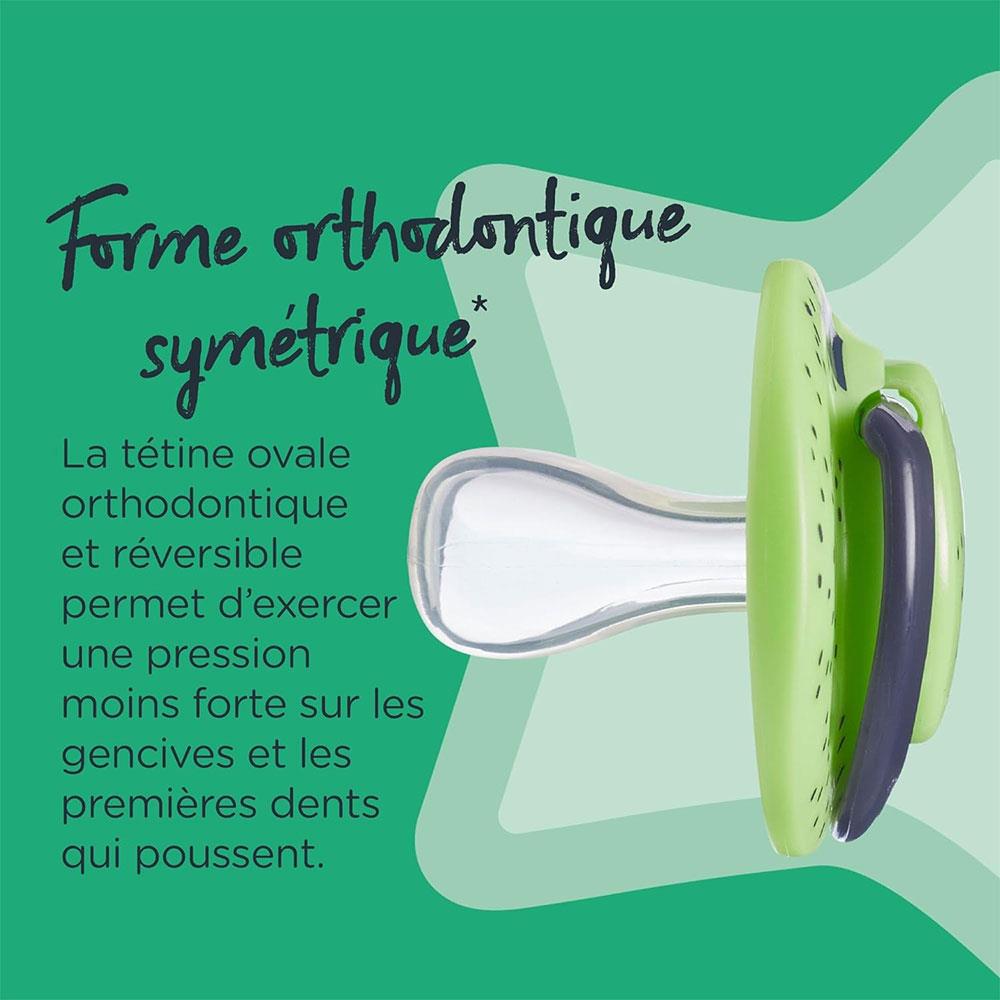 Tommee Tippee Fun Style Orthodontic Soothers Pack of 2 - Assorted