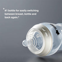 Tommee Tippee Natural Start Anti-Colic Baby Bottle 340ml Pack of 4 - Clear