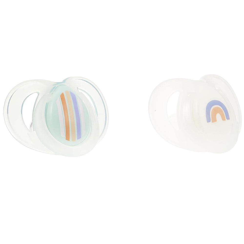 Tommee Tippee Night Time Orthodontic Glow In The Dark Soothers Pack of 2 - Assorted Secondary image
