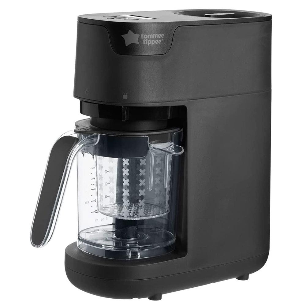 Tommee Tippee Quick Cook Baby Food Steamer And Blender - Black