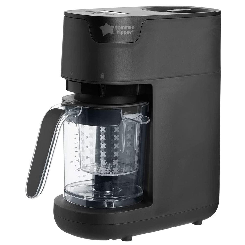 Tommee Tippee Quick Cook Baby Food Steamer And Blender - Black Secondary image
