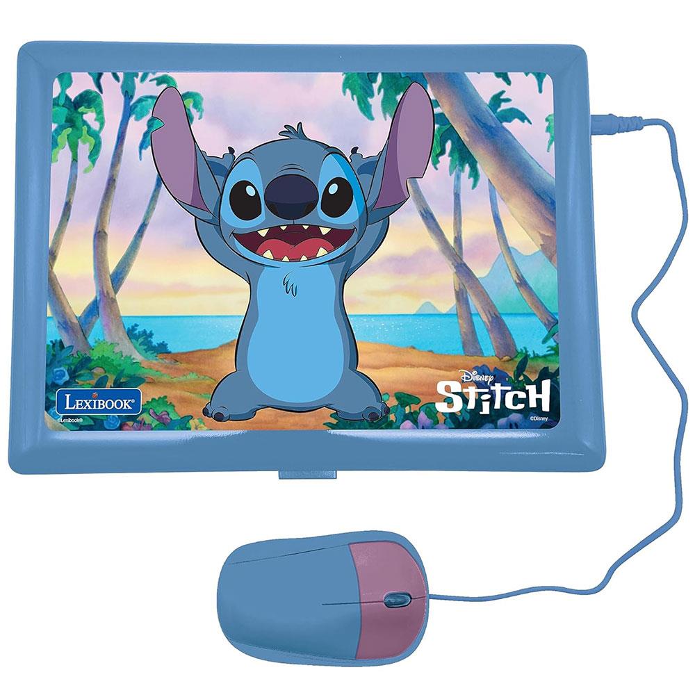 Lexibook Disney Stitch Bilingual Educational Laptop With 120 Activites - Multicolour