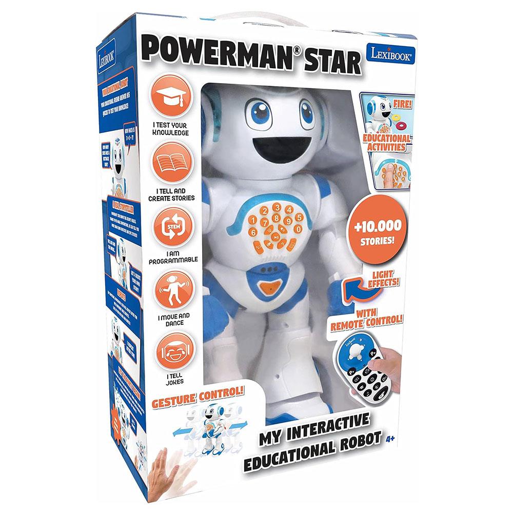 Lexibook Powerman Star My Educational Robot With Story Maker - Multicolour