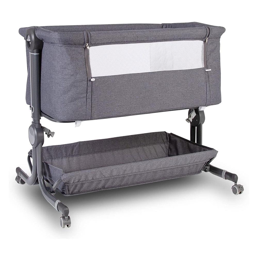 Red Kite Cozysleep Bedside Crib And Co-Sleeper - Gray
