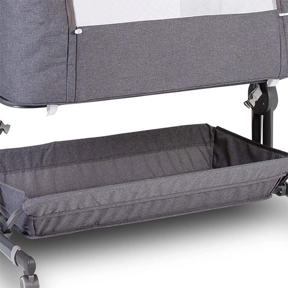 Red Kite Cozysleep Bedside Crib And Co-Sleeper - Gray