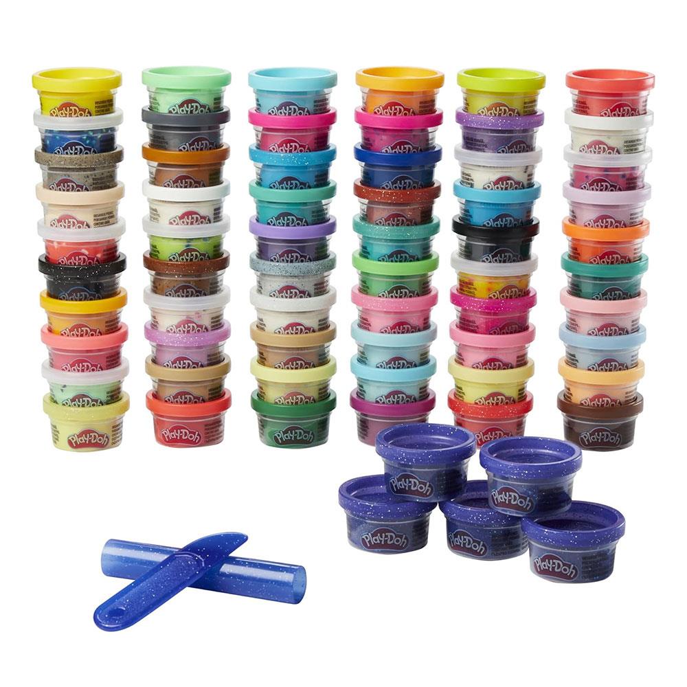 Play-Doh Ultimate Color Collection 65 Pack of Assorted Modeling Compounds - Multicolour