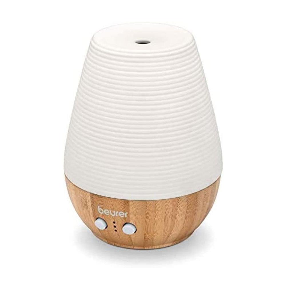 Beurer LA 40 Aroma Diffuser With Colour-Changing LED Light Timer Function - White