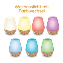 Beurer LA 40 Aroma Diffuser With Colour-Changing LED Light Timer Function - White